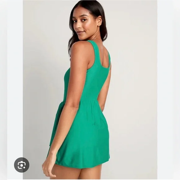 Old Navy Green Women's Swim Dress - Picture 2 of 7